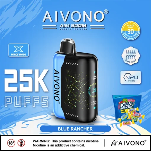 AIVONO AIM BOOM 25000 Züge Dual-Mesh-Digitalanzeige 0% 2% 3% 5% Niedriger Nikotin Großhandel Einweg-Dampfer mit Kindersicherung Aufladba Se convierte en:AIVONO AIM BOOM 25000 tiradas pantalla digital de doble malla 0% 2% 3% 5% Bajo contenido de nicotina mayorista vaporizador desechable con bloqueo infantil recargable - Imagen 5