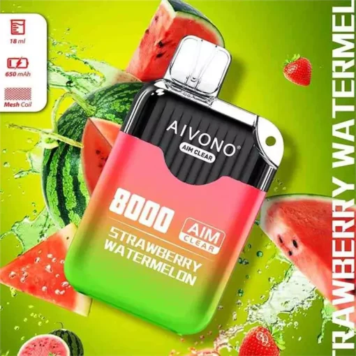 Acheter en gros AIVONO AIM CLEAR 8000 bouffées  0% 2% 5% nicotine, longue durée de vie de la batterie, cigarette électronique jetable rechargeable - Image 7