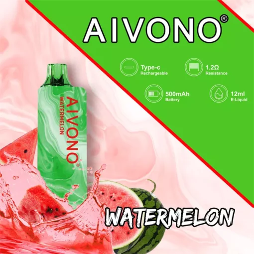 AIVONO AIM GUN 7000 trekkingen Diverse smaken, 0% 2% 3% 5% Nicotine, Stijlvol ontwerp, Oplaadbaar, Groothandel voor wegwerp E-sigaretten. - Afbeelding 2