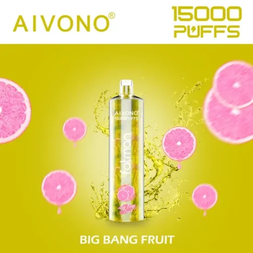 AIVONO FATMAN 15000 trekt DTL Lung inhalatie Herlaadbare Wegwerp E-sigaret Groothandel 0% 2% 3% 5% Nicotine - Afbeelding 10