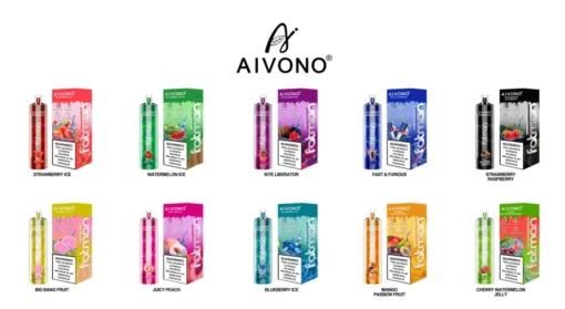 AIVONO FATMAN 15000 trekt DTL Longinhalatie Herlaadbare Wegwerp E-sigaret Groothandel 0% 2% 3% 5% Nicotine - Afbeelding 9