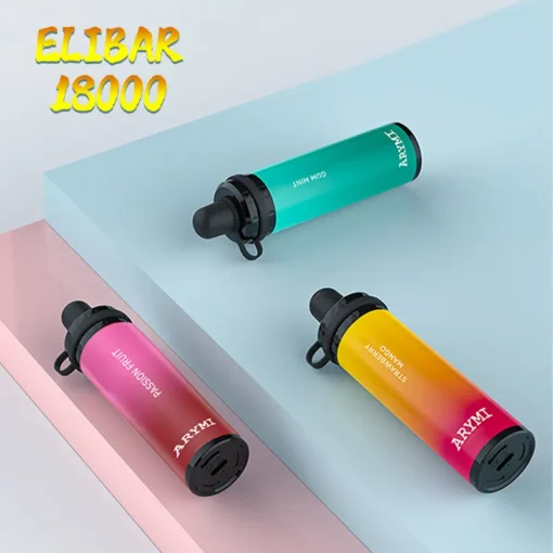 ARYMI ELIBAR 18000 tiradas Bajo contenido de nicotina de 0.5% - Compra al por mayor Varias sabores Vaporizador desechable recargable al por mayor - Imagen 10