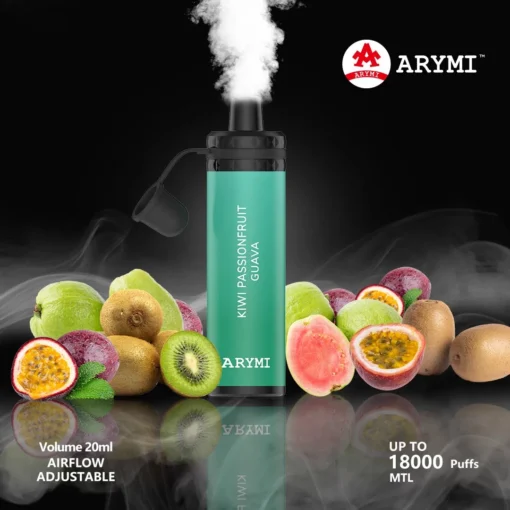 ARYMI ELIBAR 18000 tiradas Bajo contenido de nicotina de 0.5% - Compra al por mayor Varias sabores Vaporizador desechable recargable al por mayor - Imagen 5