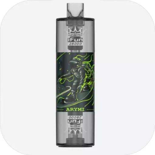ARYMI IFun 28000 Züge – Système double maille double pod, 5 % nicotine, vente en gros et stylo vape jetable rechargeable - Image 10