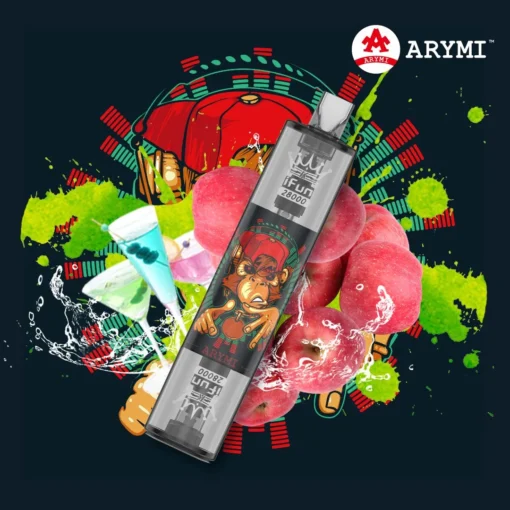 ARYMI IFun 28000 Züge – Système double maille double pod, 5 % nicotine, vente en gros et stylo vape jetable rechargeable - Image 4