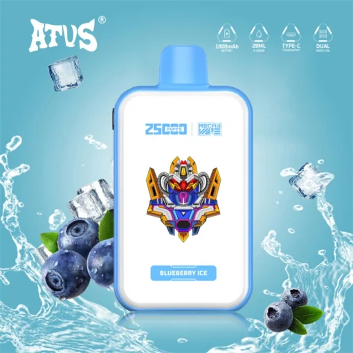 ATVS 25000 Züge Dual Mesh Wiederaufladbare Einweg-E-Zigarette mit 5% Nikotin – Großhandel für verschiedene Geschmacksrichtungen – Image 11 devient ATVS 25000 tirages Double Maille E-cigarette jetable rechargeable avec 5% Nicotine - Grossiste pour différentes saveurs - Image 11
