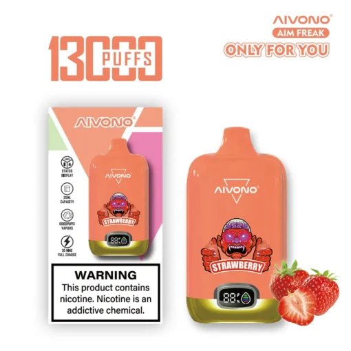 AIVONO AIM FREAK 13000 Züge – Einweg-Vape mit 0%, 2%, 3% und 5% Nikotin, Farbdisplay, wiederaufladbar, Großhandel für Einweg-Vapes - immagine 6 diventa AIVONO AIM FREAK 13000 tiri – Vape monouso con 0%, 2%, 3% e 5% nicotina, display a colori, ricaricabile, commercio all'ingrosso per vape monouso - immagine 6
