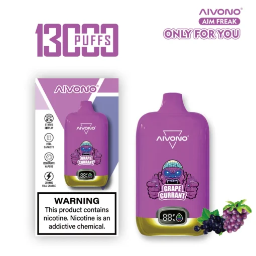 AIVONO AIM FREAK 13000 Züge – Einweg-Vape mit 0%, 2%, 3% und 5% Nikotin, Farbdisplay, wiederaufladbar, Großhandel für Einweg-Vapes - immagine 5 diventa AIVONO AIM FREAK 13000 tiri – Vape monouso con 0%, 2%, 3% e 5% nicotina, display a colori, ricaricabile, commercio all'ingrosso per vape monouso - immagine 5