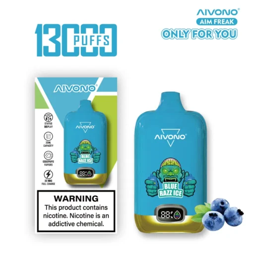 AIVONO AIM FREAK 13000 Züge – Einweg-Vape mit 0%, 2%, 3% und 5% Nikotin, Farbdisplay, wiederaufladbar, Großhandel für Einweg-Vapes - immagine 3 diventa AIVONO AIM FREAK 13000 tiri – Vape monouso con 0%, 2%, 3% e 5% nicotina, display a colori, ricaricabile, commercio all'ingrosso per vape monouso - immagine 3