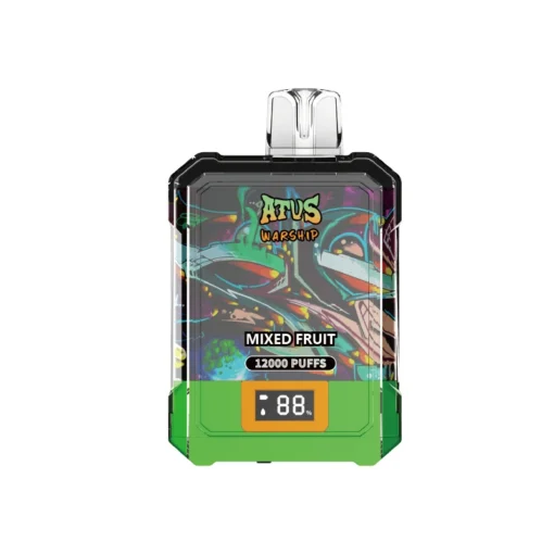 ATVS Warship 12000 Puffs Multiple Flavours 5% Nicotine Rechargeable Disposable E-Cigarette Wholesale Buy Cheap