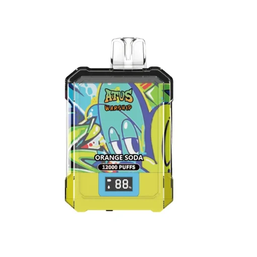 ATVS Warship 12000 Puffs Multiple Flavours 5% Nicotine Rechargeable Disposable E-Cigarette Wholesale Buy Cheap