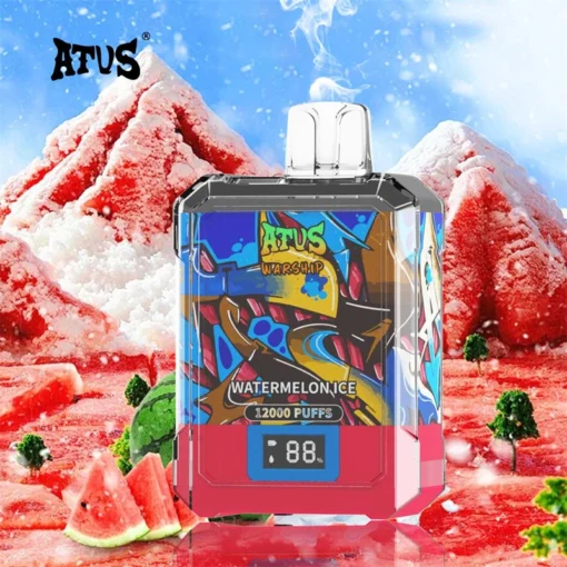ATVS Warship 12000 Puffs Multiple Flavours 5% Nicotine Rechargeable Disposable E-Cigarette Wholesale Buy Cheap