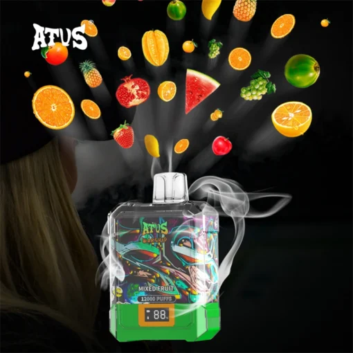 ATVS Warship 12000 Puffs Multiple Flavours 5% Nicotine Rechargeable Disposable E-Cigarette Wholesale Buy Cheap