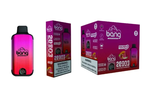 Bang Vape 20000 Züge Dual Mesh Verschiedene Geschmacksrichtungen 0% 2% 3% 5% Nikotin LED-Anzeige Wiederaufladbar Großhandel Einweg Vape – Bild 4