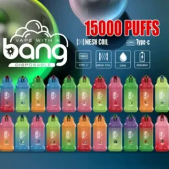 Koop Bang 15000 Puffs Kleurverloop 0% 2% 3% 5% Lage Nicotine Groothandel Grote Capaciteit Oplaadbare Wegwerp Vape Pennen
