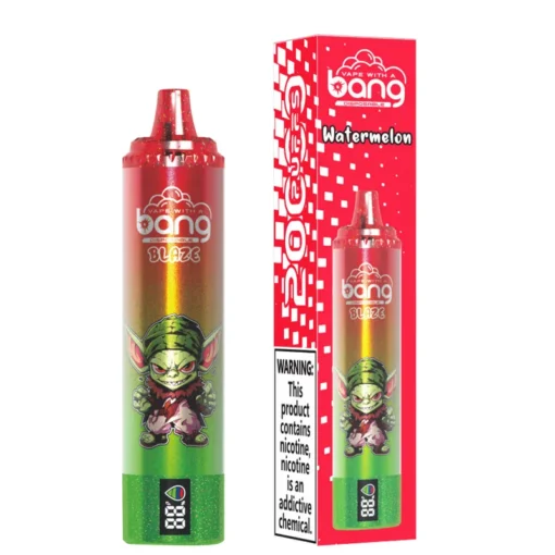 Bang Blaze 20000 tirages Divers arômes, 0% 2% 3% 5%  Nicotine – Acheter en gros des e-cigarettes jetables rechargeables - Image 5