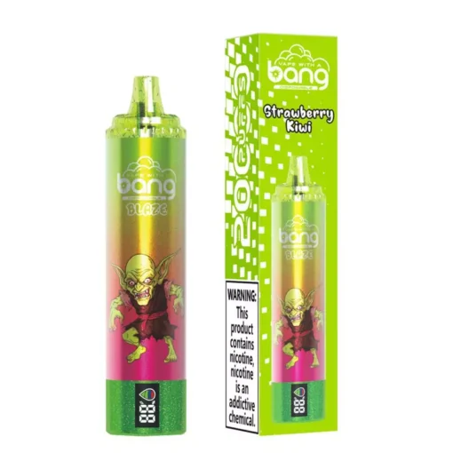 Bang Blaze 20000 tirages Variétés d'arômes, 0% 2% 3% 5%  Nicotine – Acheter en gros des e-cigarettes jetables rechargeables – Image 4