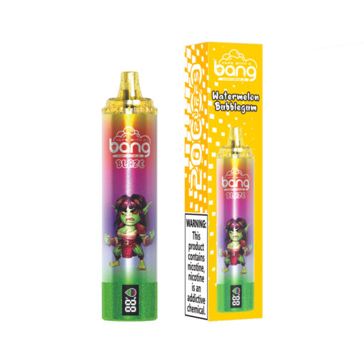 Bang Blaze 20000 tirages Variétés d'arômes, 0% 2% 3% 5%  Nicotine – Acheter en gros des e-cigarettes jetables rechargeables – Image 8