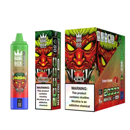 Bang Box 20000 Puffs Vape 0% 2% 3% 5% Nicotine Rechargeable Portable Wholesale Disposable E-Cigarette Buy