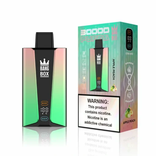 Bang Box 30000 Züge Wiederaufladbare Einweg E-Zigarette mit Dual Mesh, Smart Display und 0%, 2%, 3%, 5% Nikotin – Großhandel für niedrige Nikotinstärken scatola Bang 30000 tiri sigaretta elettronica usa e getta ricaricabile con doppio mesh, display intelligente e 0%, 2%, 3%, 5% nicotina - commercio all'ingrosso per basse concentrazioni di nicotina