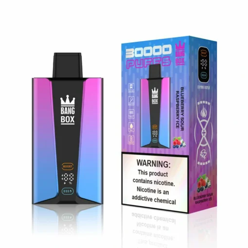 Bang Box 30000 Züge Wiederaufladbare Einweg E-Zigarette mit Dual Mesh, Smart Display und 0%, 2%, 3%, 5% Nikotin – Großhandel für niedrige Nikotinstärken scatola Bang 30000 tiri sigaretta elettronica usa e getta ricaricabile con doppio mesh, display intelligente e 0%, 2%, 3%, 5% nicotina - commercio all'ingrosso per basse concentrazioni di nicotina - immagine 4