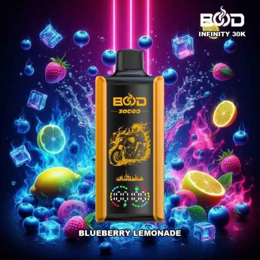 Bood Infinity 30000 Puffs: Digital Display, 0% 2% 5% Nicotine, Light & Portable, Rechargeable - Wholesale Disposable Vapes in Germany - Image 15