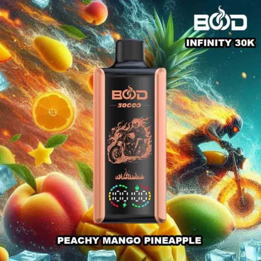 Bood Infinity 30000 Puffs: Digital Display, 0% 2% 5% Nicotine, Light & Portable, Rechargeable - Wholesale Disposable Vapes in Germany - Image 12