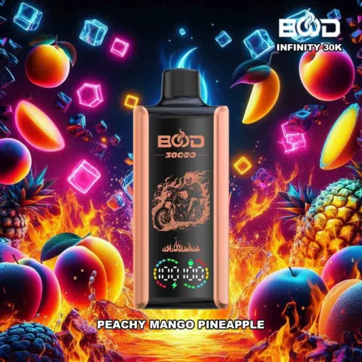 Bood Infinity 30000 Puffs: Digital Display, 0% 2% 5% Nicotine, Light & Portable, Rechargeable - Wholesale Disposable Vapes in Germany - Image 17