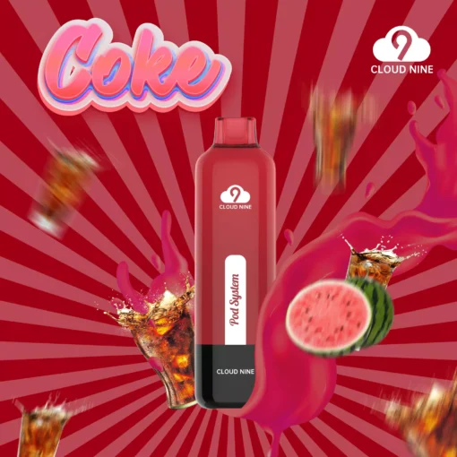 CLOUD NINE Q24 12 000 tirages 10 saveurs 5% Penne vape jetable rechargeable au nicotin en gros - Image 10