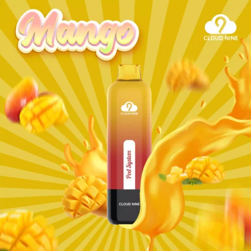 CLOUD NINE Q24 12 000 tirages 10 saveurs 5% Penne vape jetable rechargeable au nicotin en gros - Image 5