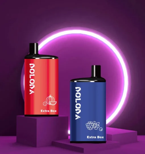 DOLODA Extra Box 6000 Puffs 2% 5% Nicotina Recargable E-Cigarrillo desechable con flujo de aire ajustable al por mayor