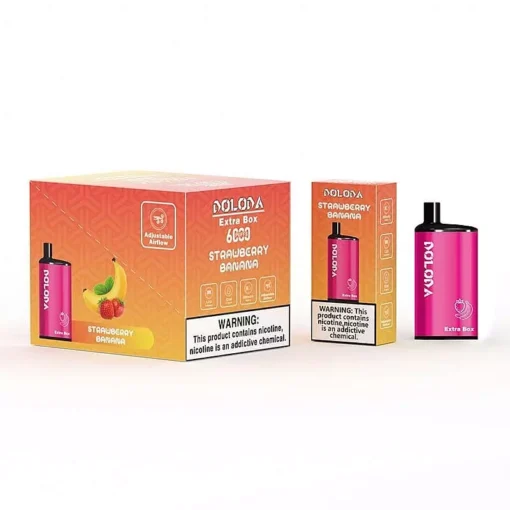 DOLODA Extra Box 6000 Züge 2% 5% Nicotina E-Cigarrillo Desechable Recargable con Flujo de Aire Ajustable Mayorista - Imagen 9