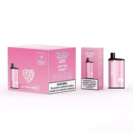 DOLODA Extra Box 6000 Züge 2% 5% Nicotina E-Cigarrillo Desechable Recargable con Flujo de Aire Ajustable Mayorista - Imagen 6