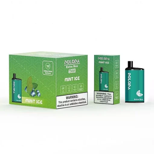DOLODA Extra Box 6000 Züge 2% 5% Nicotina E-Cigarrillo Desechable Recargable con Flujo de Aire Ajustable Mayorista - Imagen 3