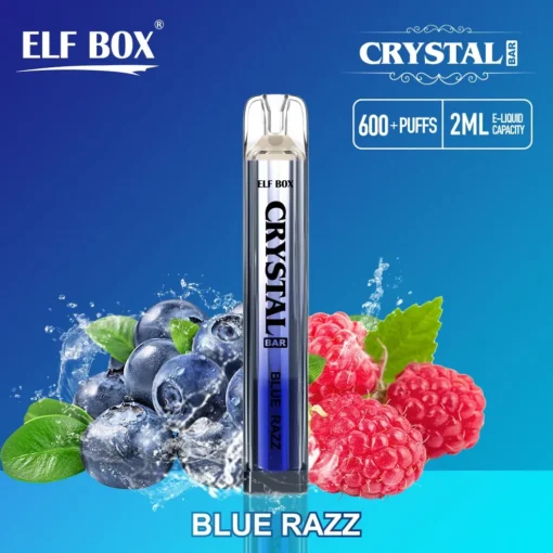 ELF BOX CRYSTAL BAR 600 treinen Stijlvol ontwerp, 0%, 2% en 5% lage nicotine - Groothandelsaanbod voor oplaadbare wegwerp vape-pennen - Afbeelding 7