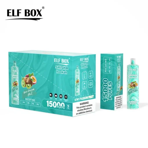 ELF BOX LS15000 Trains Shisha Hookah – 0%, 2%, 5% Nicotine – Rechargeable Disposable E-Cigarette with Large Capacity – Wholesale Offer