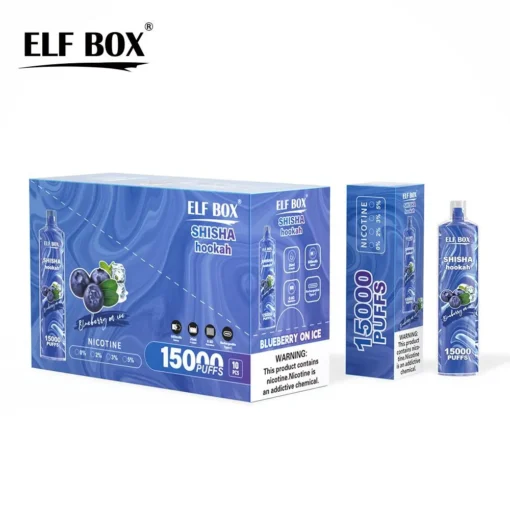 ELF BOX LS15000 Trains Shisha Hookah – 0%, 2%, 5% Nicotine – Rechargeable Disposable E-Cigarette with Large Capacity – Wholesale Offer - Image 6