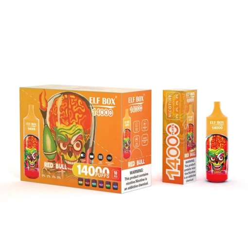 ELF BOX RGB14000 Züge 0% 2% 3% 5% Nicotine RGB-licht + Lanyard Oplaadbare Wegwerp Vape Groothandel / Bulk Buy - Afbeelding 17