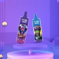 ELF BOX RGB14000 bouffées 0% 2% 3% 5% Nikotin RGB Light + Lanyard Rechargeable jetable Vape en gros / Bulk Buy