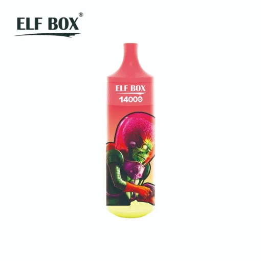 ELF BOX RGB14000 Züge 0% 2% 3% 5% Nicotine RGB-licht + Lanyard Oplaadbare Wegwerp Vape Groothandel / Bulk Buy - Afbeelding 7