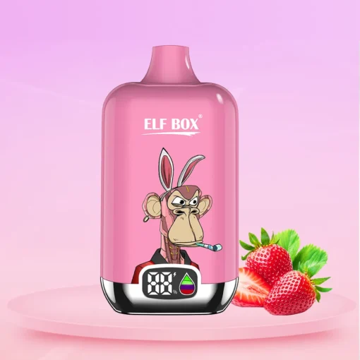ELF Box Digital 12000 trekt LED-display 0% 2% 3% 5% Nicotine Lange batterijduur Wegwerp Vape Groothandel Bulk-aankoop - Afbeelding 7