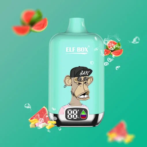 ELF Box Digital 12000 trekt LED-display 0% 2% 3% 5% Nicotine Lange batterijduur Wegwerp Vape Groothandel Bulk-aankoop - Afbeelding 2