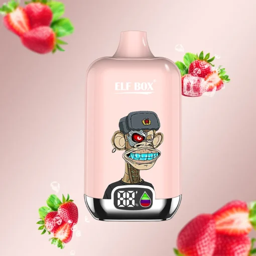 ELF Box Digital 12000 trekt LED-display 0% 2% 3% 5% Nicotine Lange batterijduur Wegwerp Vape Groothandel Bulk-aankoop - Afbeelding 6