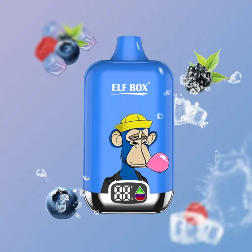 ELF Box Digital 12000 trekt LED-display 0% 2% 3% 5% Nicotine Lange batterijduur Wegwerp Vape Groothandel Bulk-aankoop - Afbeelding 3