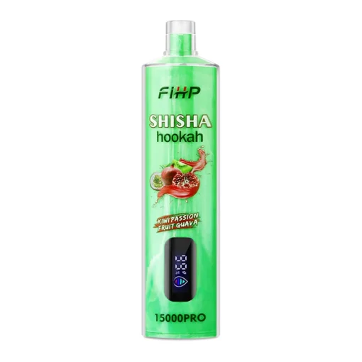 FIHP Shisha Hookah 15000 Pro Züge LED-Anzeige Niedriger Nikotingehalt Wiederaufladbare Einweg-E-Zigarette Großhandel  se convierte en  FIHP Shisha Hookah 15000 Pro tiradas pantalla LED bajo contenido de nicotina e-cigarrillo desechable recargable al por mayor - Imagen 2