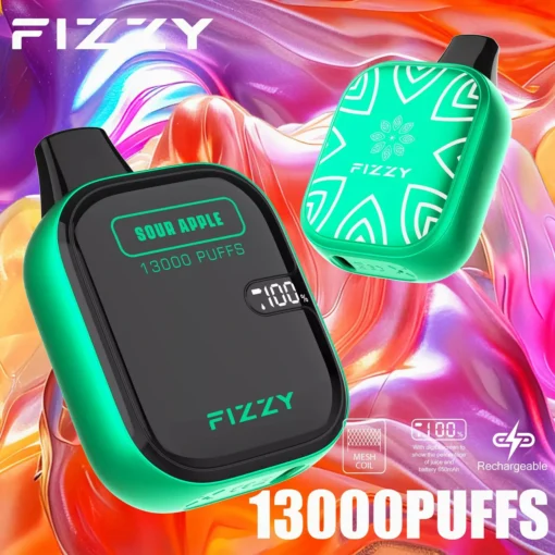Fizzy Boom 13000 Züge 2%/5% Basso contenuto di nicotina Schermo LCD Commercio all'ingrosso Sigaretta elettronica usa e getta ricaricabile portatile - Magazzino europeo - immagine 8