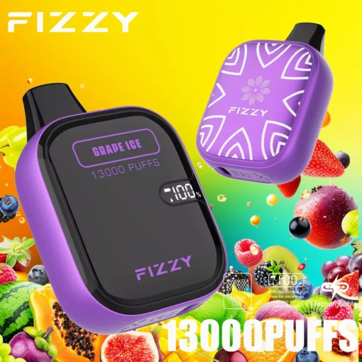 Fizzy Boom 13000 Züge 2%/5% Basso contenuto di nicotina Schermo LCD Commercio all'ingrosso Sigaretta elettronica usa e getta ricaricabile portatile - Magazzino europeo - immagine 16