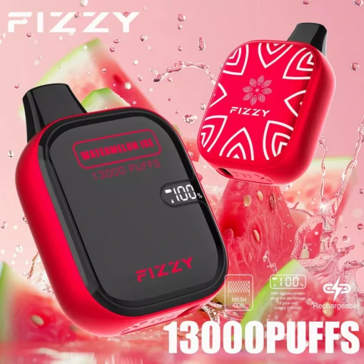 Fizzy Boom 13000 Züge 2%/5% Basso contenuto di nicotina Schermo LCD Commercio all'ingrosso Sigaretta elettronica usa e getta ricaricabile portatile - Magazzino europeo - immagine 14