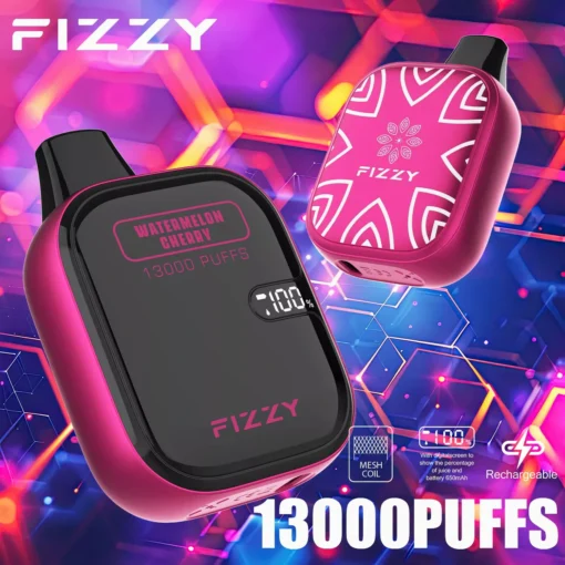 Fizzy Boom 13000 Züge 2%/5% Basso contenuto di nicotina Schermo LCD Commercio all'ingrosso Sigaretta elettronica usa e getta ricaricabile portatile - Magazzino europeo - immagine 13
