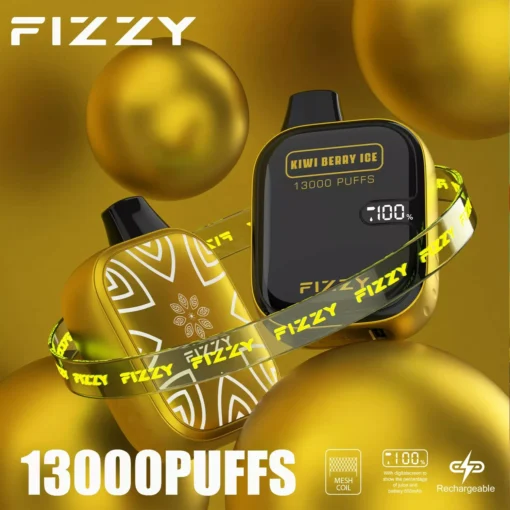 Fizzy Boom 13000 tiri 2%/5% Basso contenuto di nicotina Schermo LCD Commercio all'ingrosso Sigaretta elettronica usa e getta ricaricabile portatile - Magazzino europeo - immagine 10